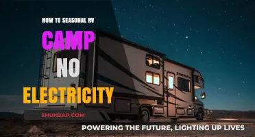 RV Camping Off-Grid: No Electricity, No Problem