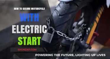 Electric Start Motorcycle Security: A Comprehensive Guide