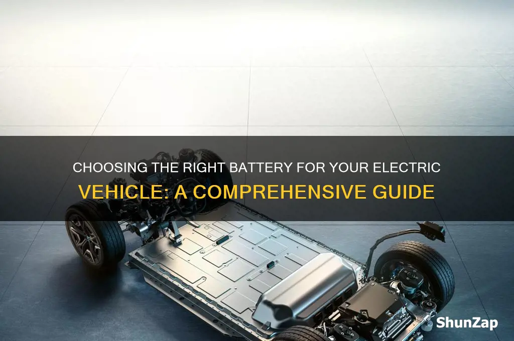 how to select battery for electric car
