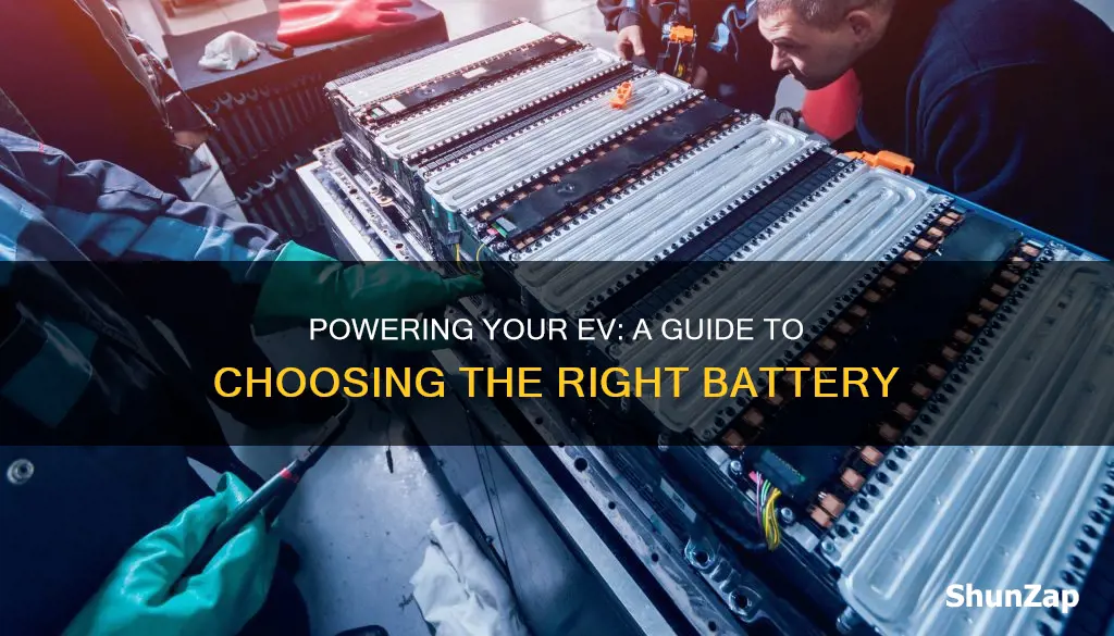 how to select battery for electric vehicle