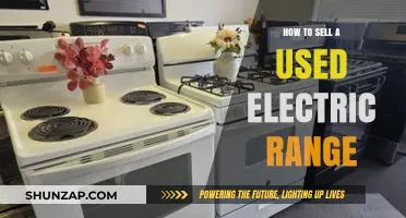 Selling Your Used Electric Range: A Step-by-Step Guide