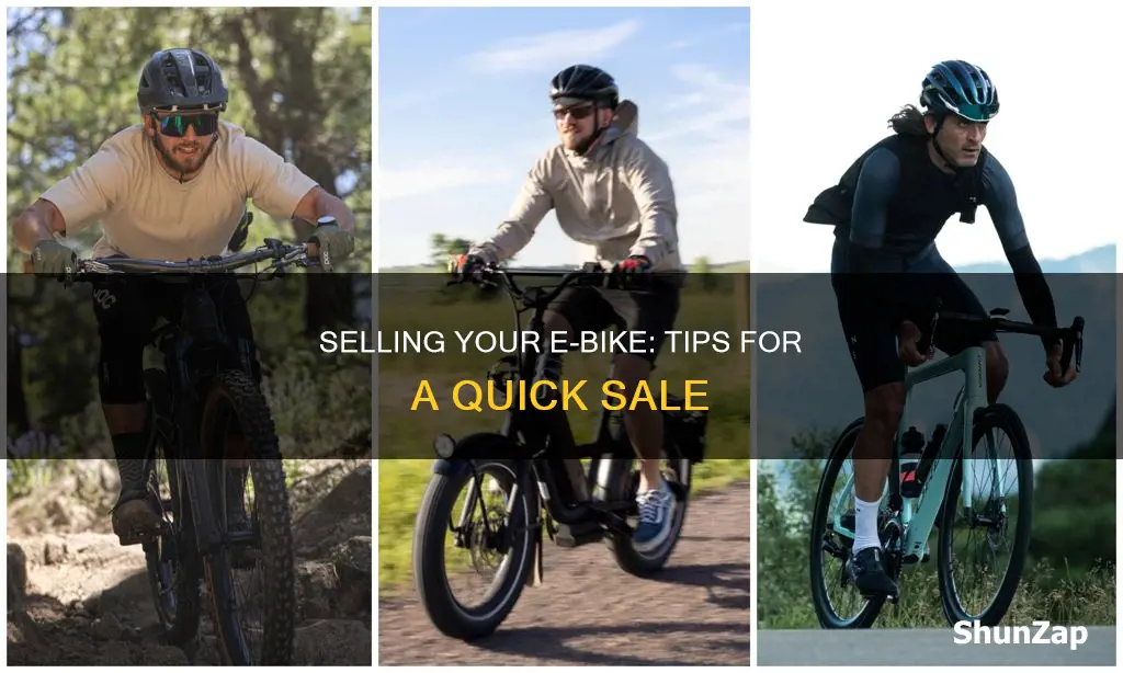 how to sell an electric bike