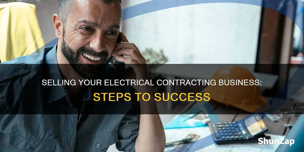 how to sell an electrical contracting business