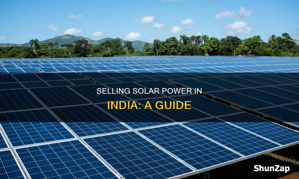 how to sell solar electricity in india