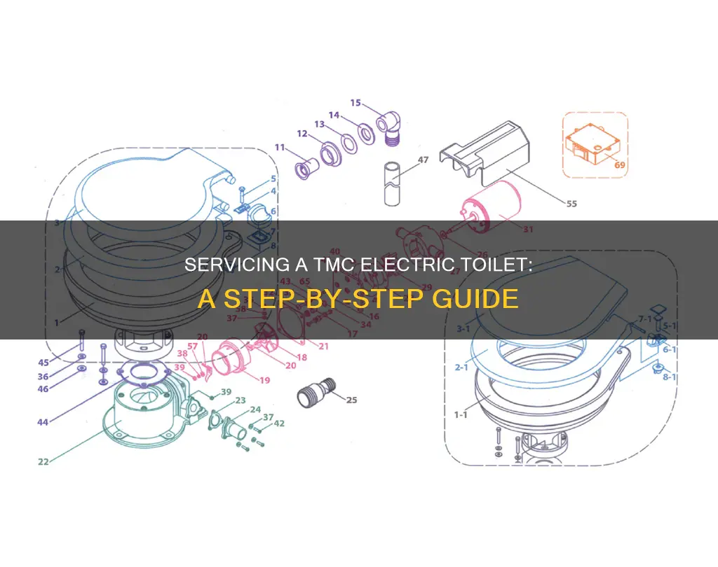 how to service a tmc electric toilet