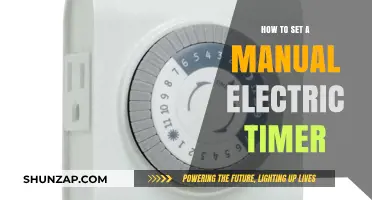 Setting Electric Timers: A Step-by-Step Guide