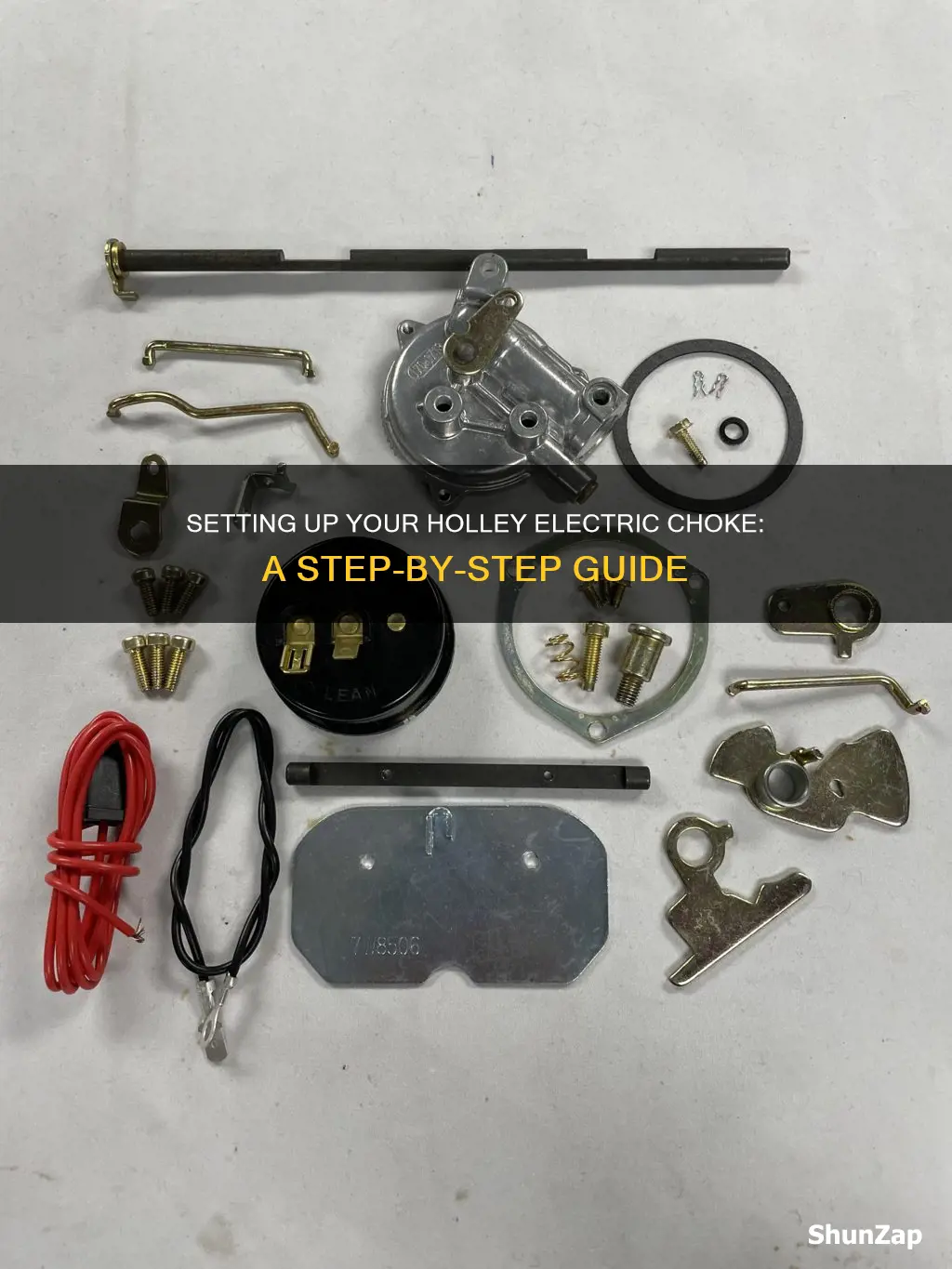 how to set electric choke on holley