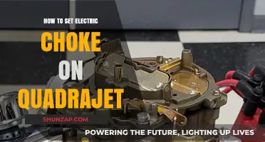 Setting Electric Choke on Quadrajet Carburetor: A Step-by-Step Guide