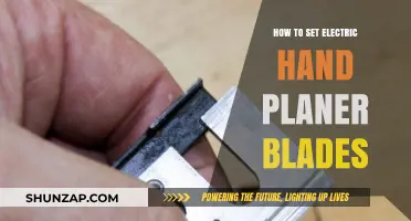 Setting Electric Hand Planer Blades: A Step-by-Step Guide