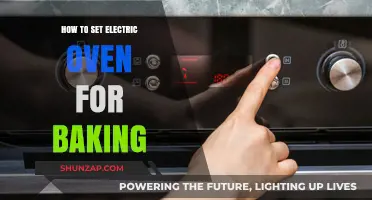 Setting Your Electric Oven for Baking Perfection