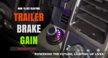 Setting Electric Trailer Brakes: Adjusting Brake Gain for Safety