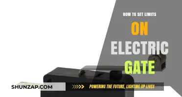 Setting Electric Gate Limits: A Step-by-Step Guide