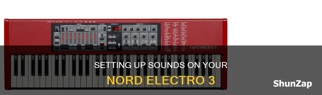 how to set sounds nord electro 3