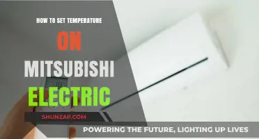 Setting Your Mitsubishi Electric Temperature: A Simple Guide