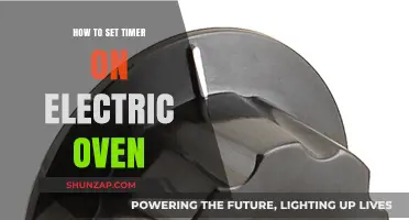Setting Timers on Electric Ovens: A Step-by-Step Guide