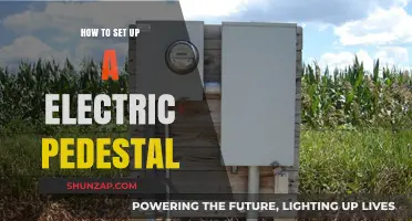 Setting Up Your Electric Pedestal: A Step-by-Step Guide