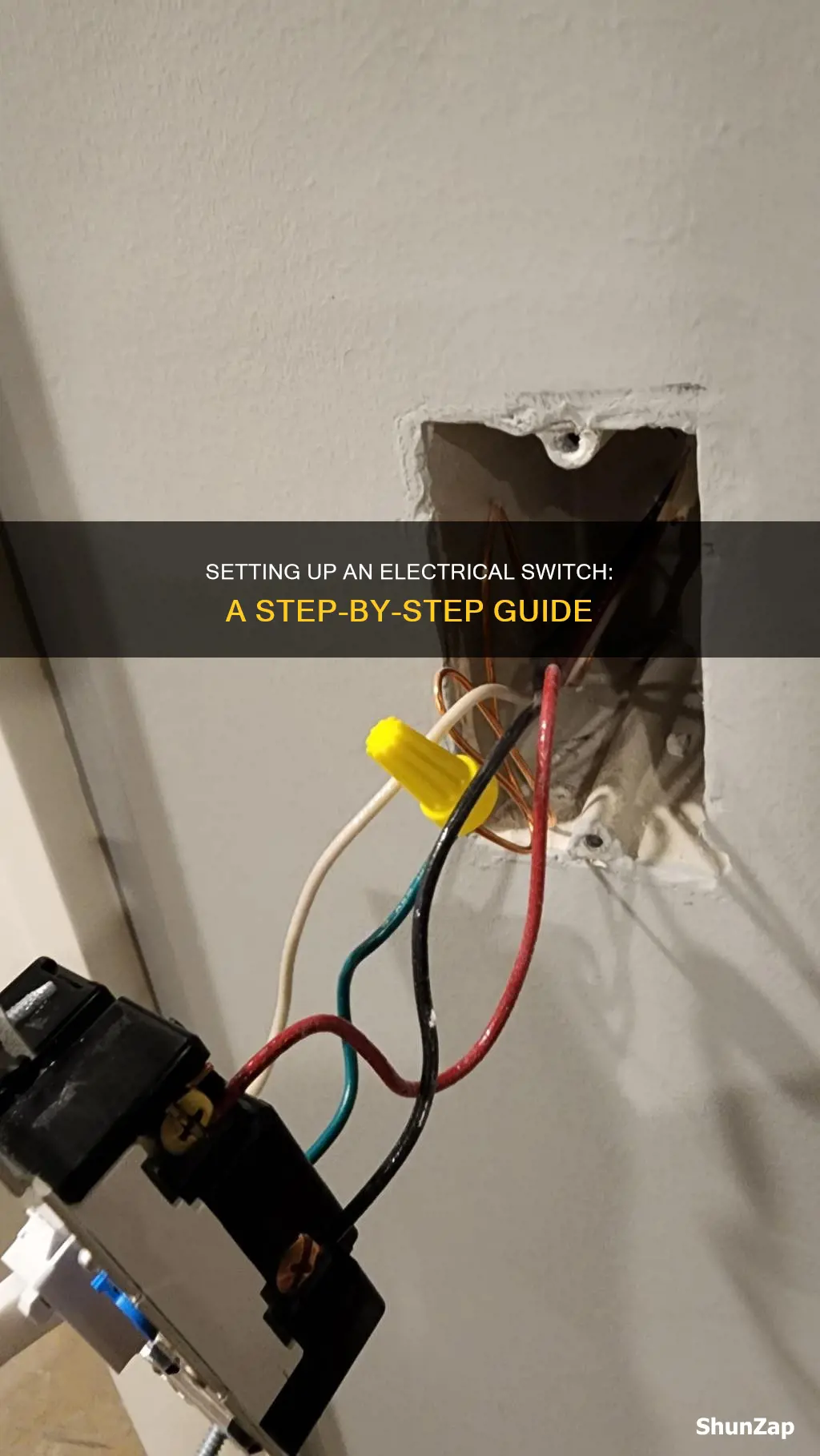 how to set up a electrical switch