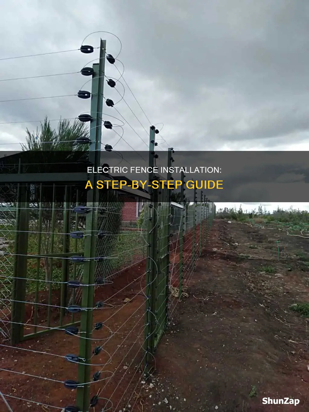 how to set up an electric fence