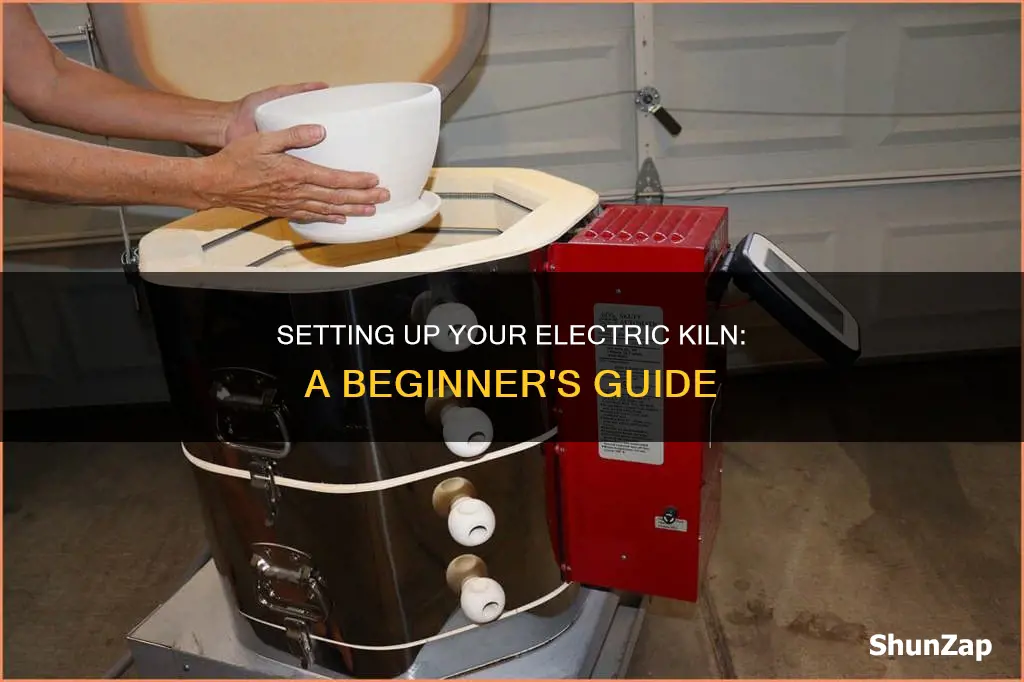 how to set up an electric kiln