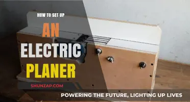 Setting Up Your Electric Planer: A Step-by-Step Guide