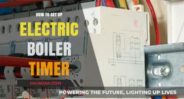 Setting Up Your Electric Boiler Timer: A Step-by-Step Guide