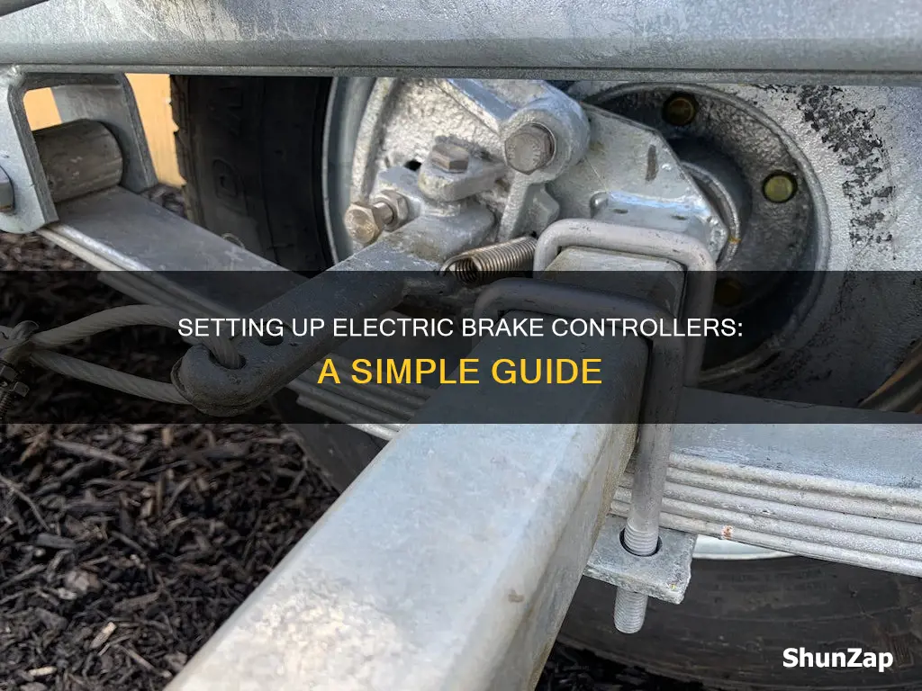 how to set up electric brake controller