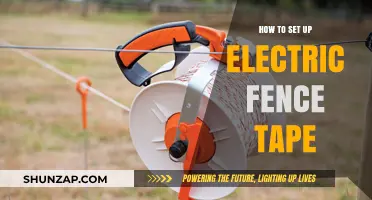Setting Up Electric Fence Tape: A Step-by-Step Guide