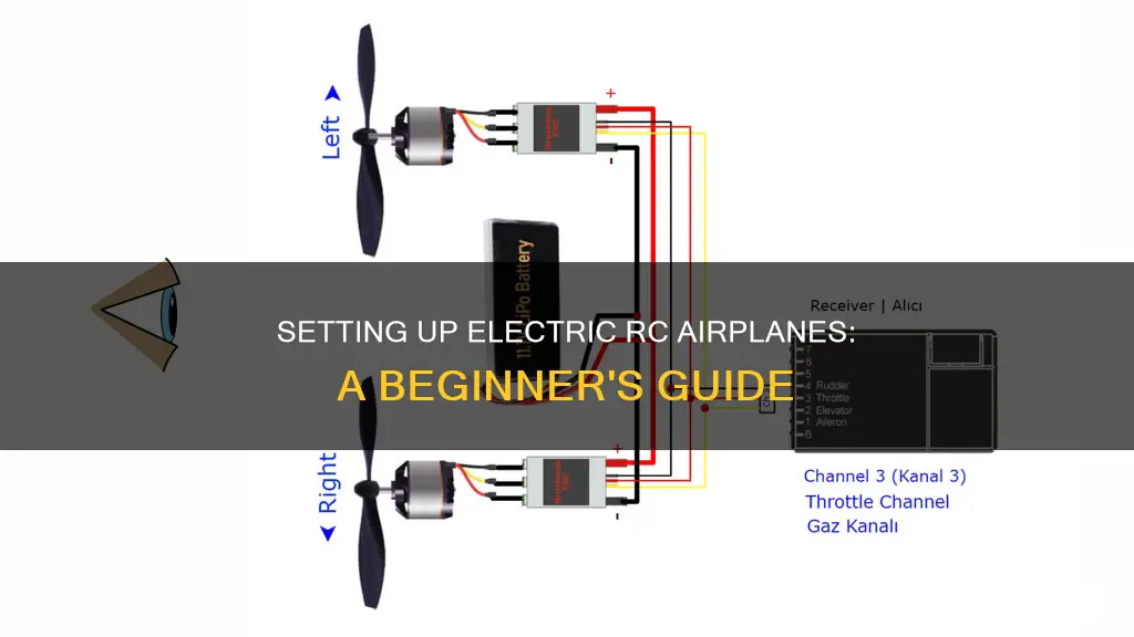 how to set up electric rc airplanes