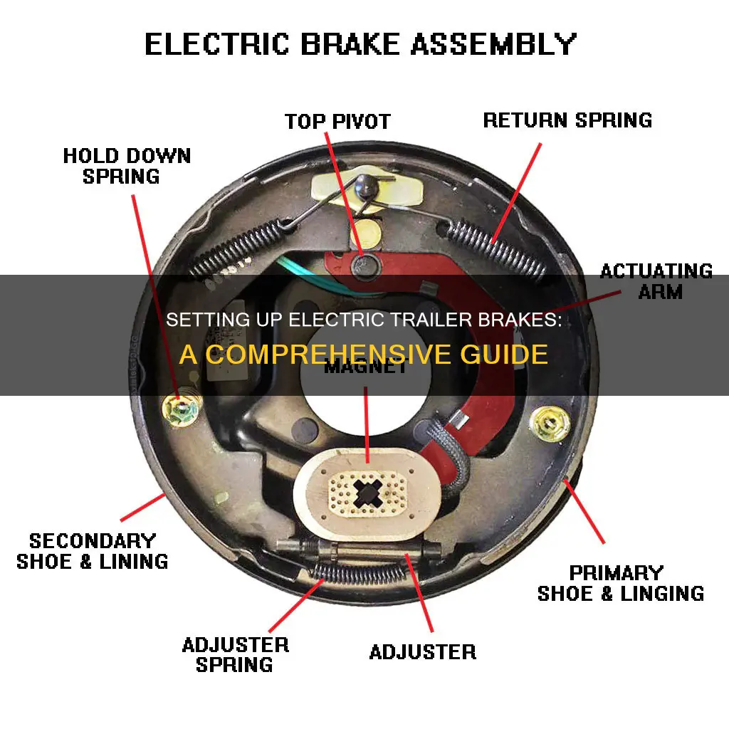 how to set up electric trailer brakes