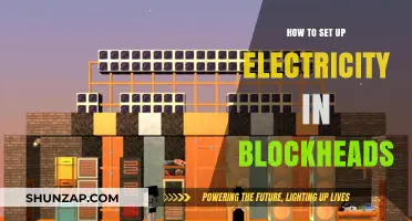 Setting Up Electricity in Blockheads: A Beginner's Guide