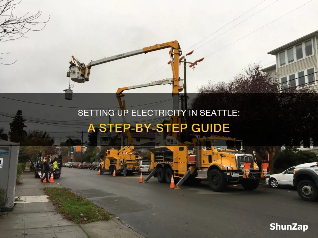 how to set up electricity in seattle
