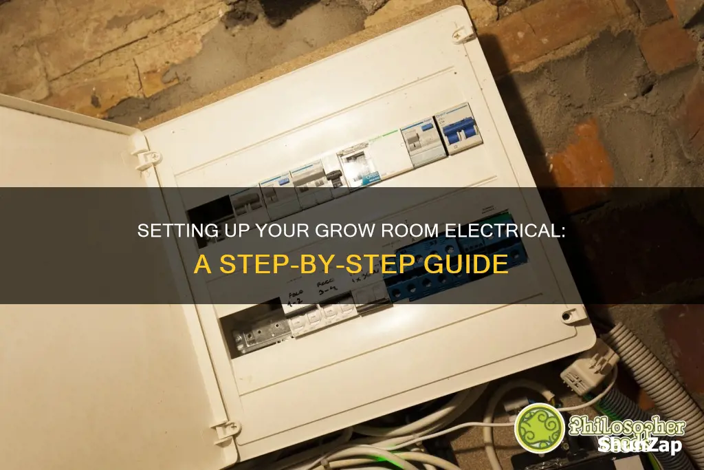 how to set up grow room electrical
