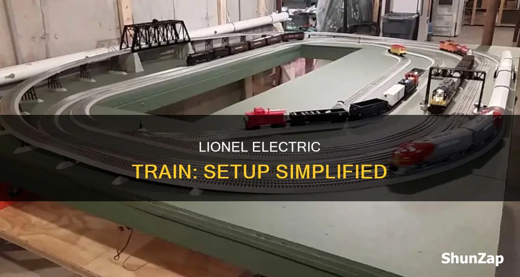 how to set up lionel electric train