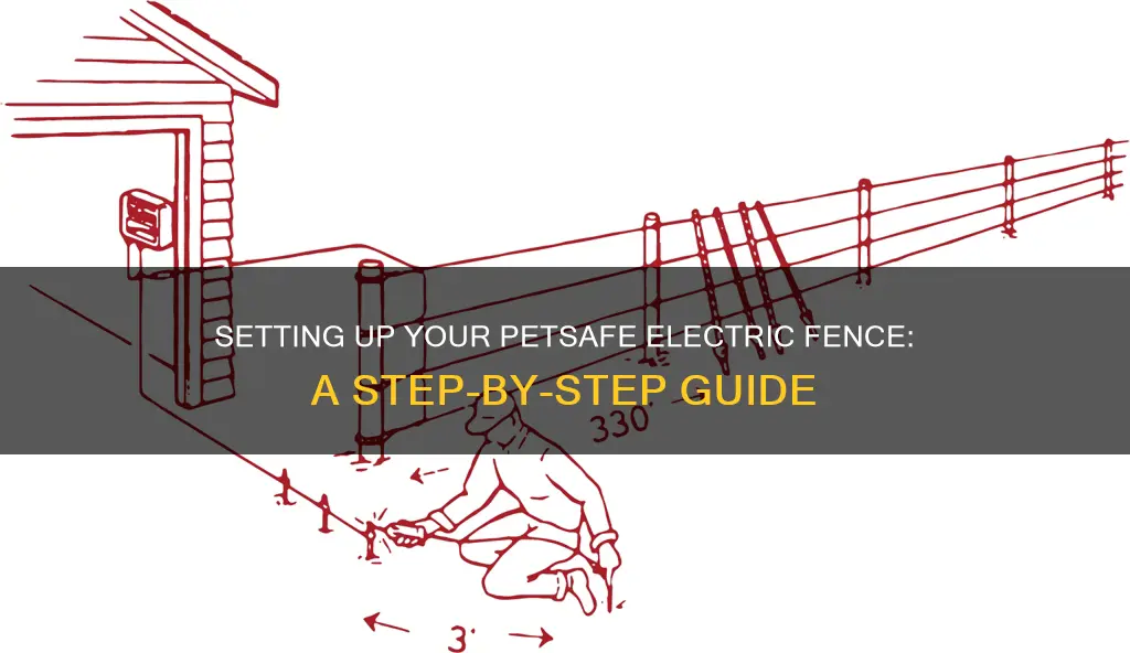 how to set up petsafe electric fence