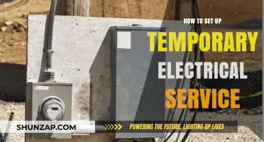 Setting Temporary Electrical Service: A Quick Guide