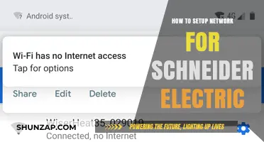 Setting Up a Network: Schneider Electric Guide