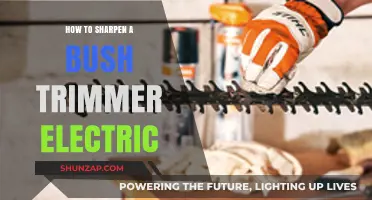 Sharpening Electric Bush Trimmers: Easy and Effective Ways