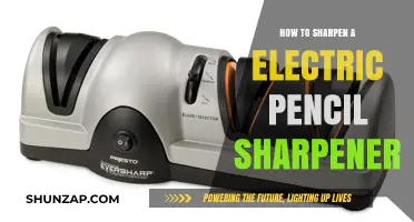 Sharpening Electric Pencil Sharpeners: Easy and Quick Guide