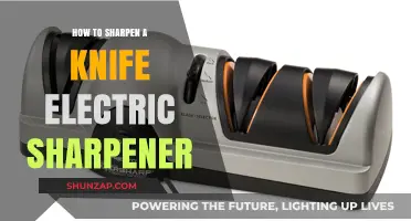 Knife Sharpening: Electric Sharpener Techniques for Beginners