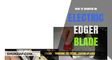 Sharpening Electric Edger Blades: Easy Steps for Optimum Performance