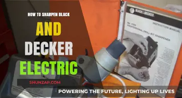 Sharpening Black & Decker Electric: Easy Steps to a Sharp Blade