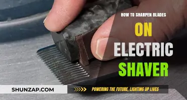 The Secret to Sharpening Electric Razor Blades