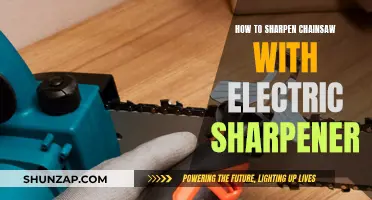 Electric Chainsaw Sharpening: A Step-by-Step Guide