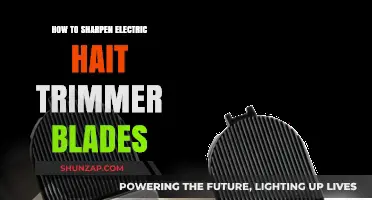 Sharpening Electric Hair Trimmer Blades: DIY Guide