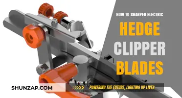 Sharpening Electric Hedge Clippers: DIY Blade Maintenance
