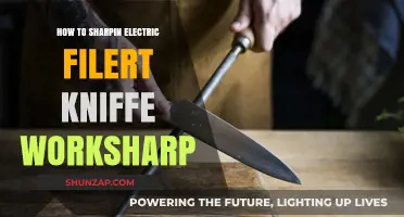 Sharpening Electric Knives: Worksharp Method