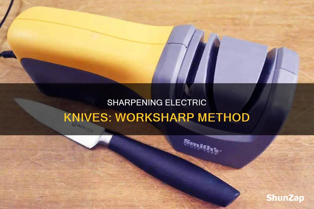 how to sharpin electric filert kniffe worksharp