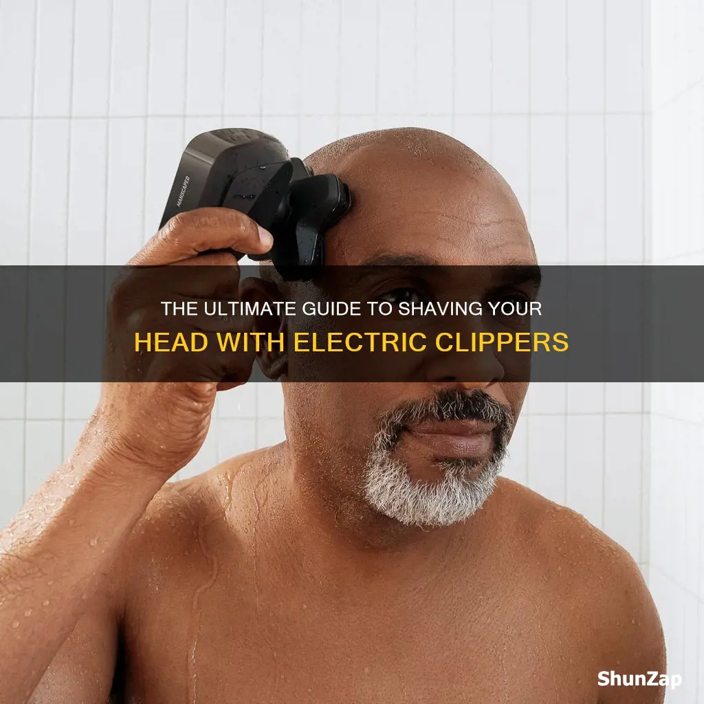 how to shave head with electric clippers