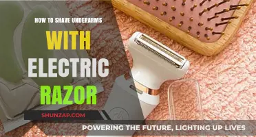 Shaving Underarms: Electric Razor Techniques for Smooth Skin