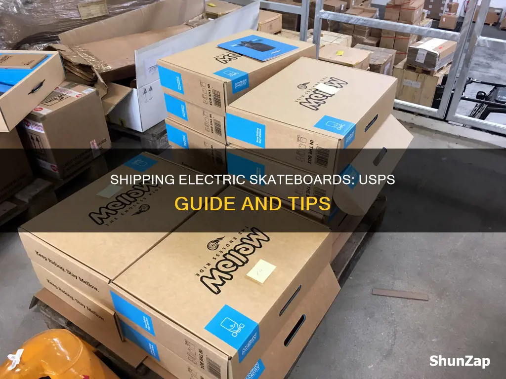 how to ship electric skateboards via usps